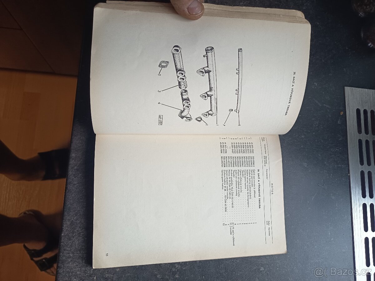 Škoda 706 RT servisní katalog dílů - 5