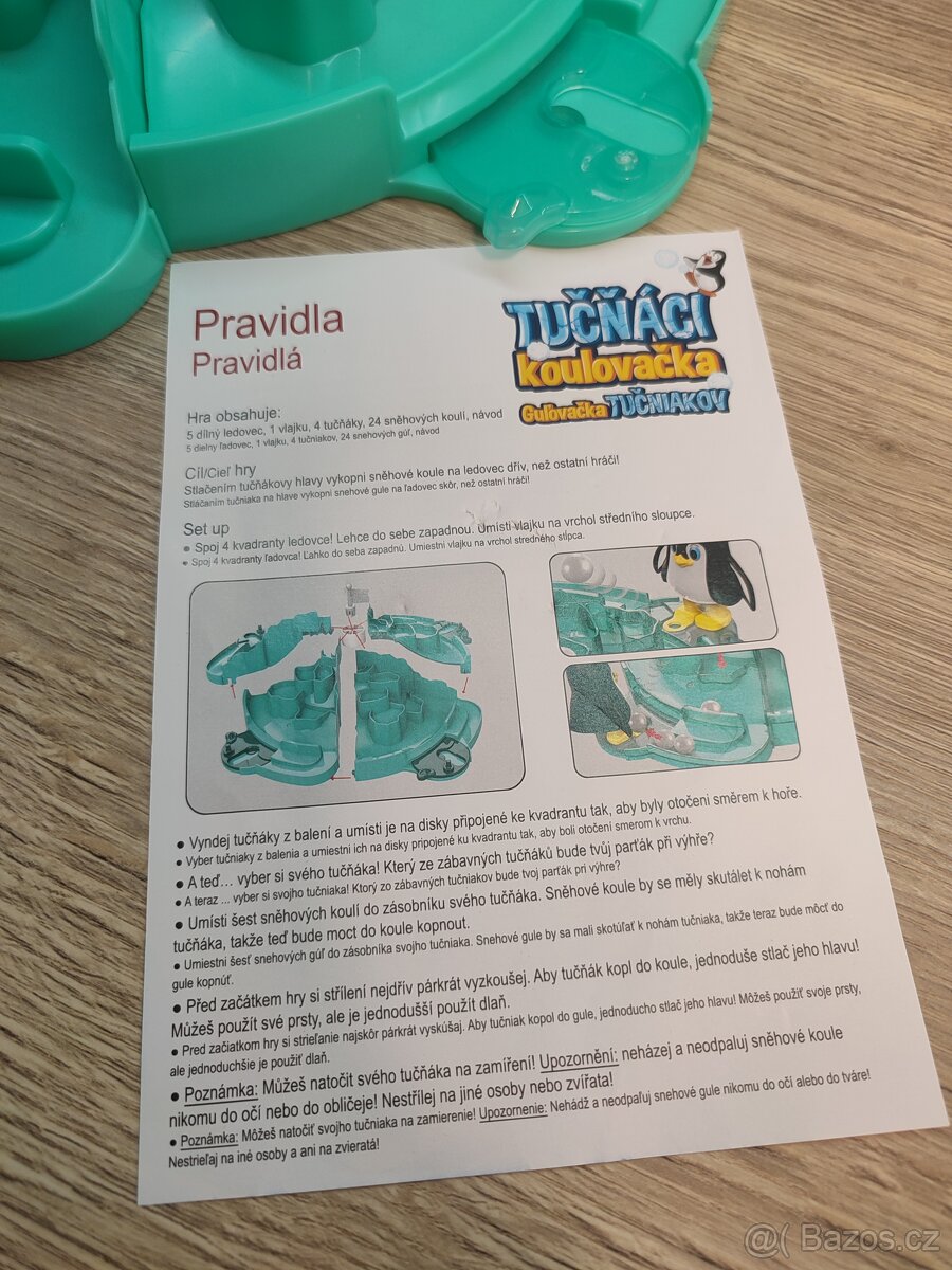 Hra Tučňáci koulovačka - 5