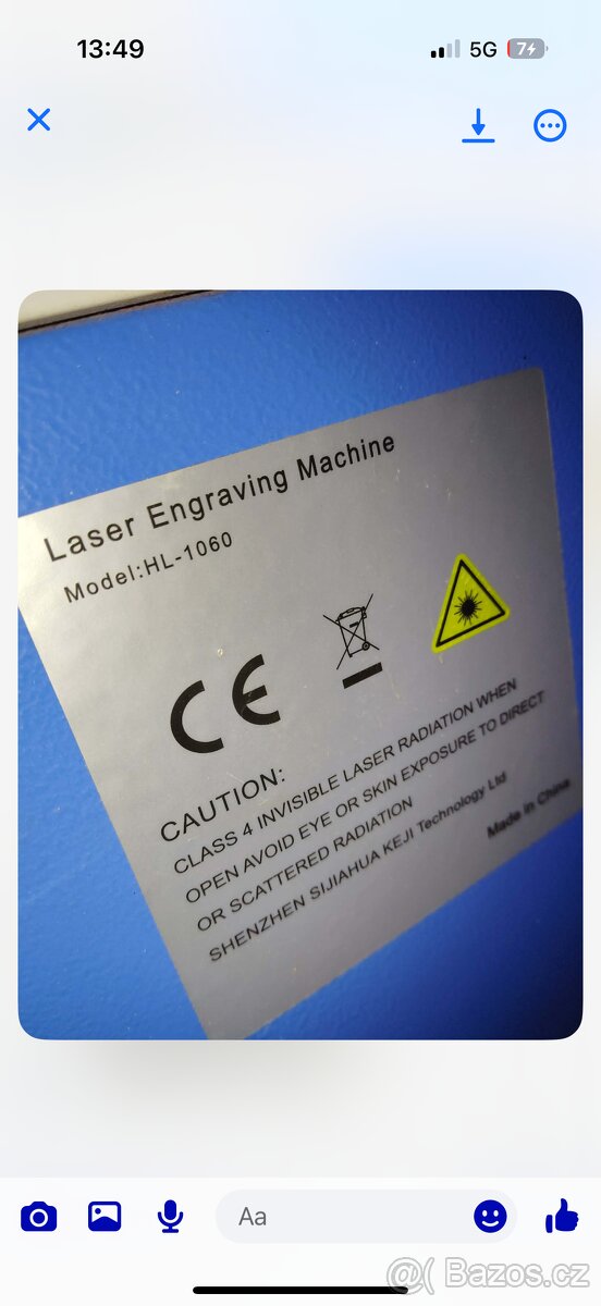 C02 Laserová Gravírka - 5