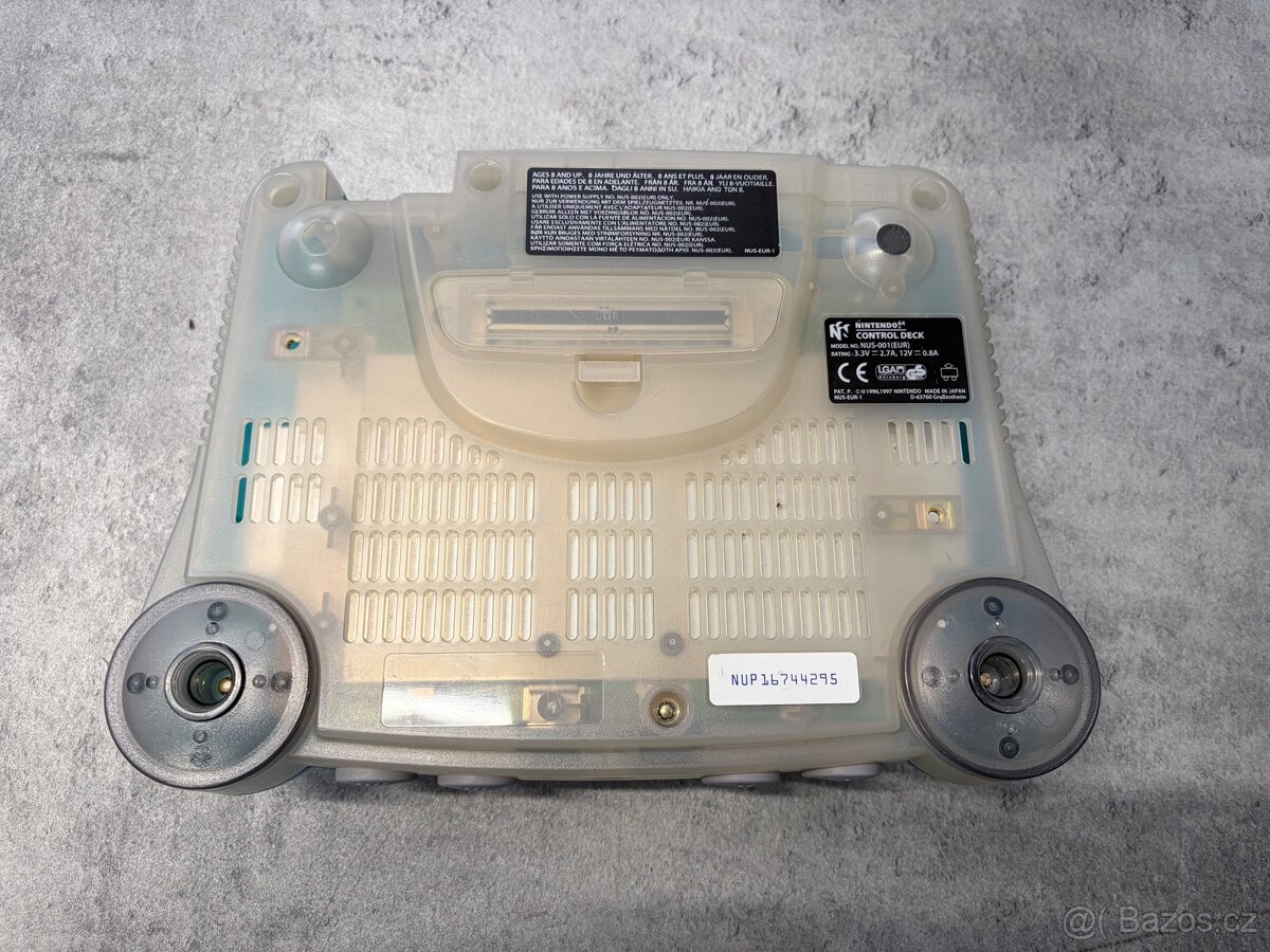- Nintendo 64 konzole Nus-001 TOP stav - - 5