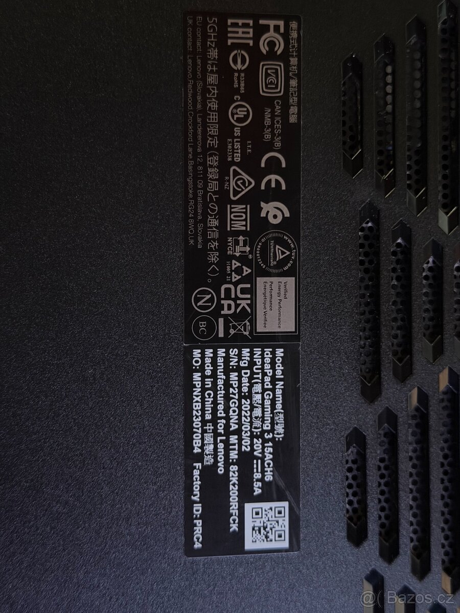 lenovo ideapad gaming 3 - 5