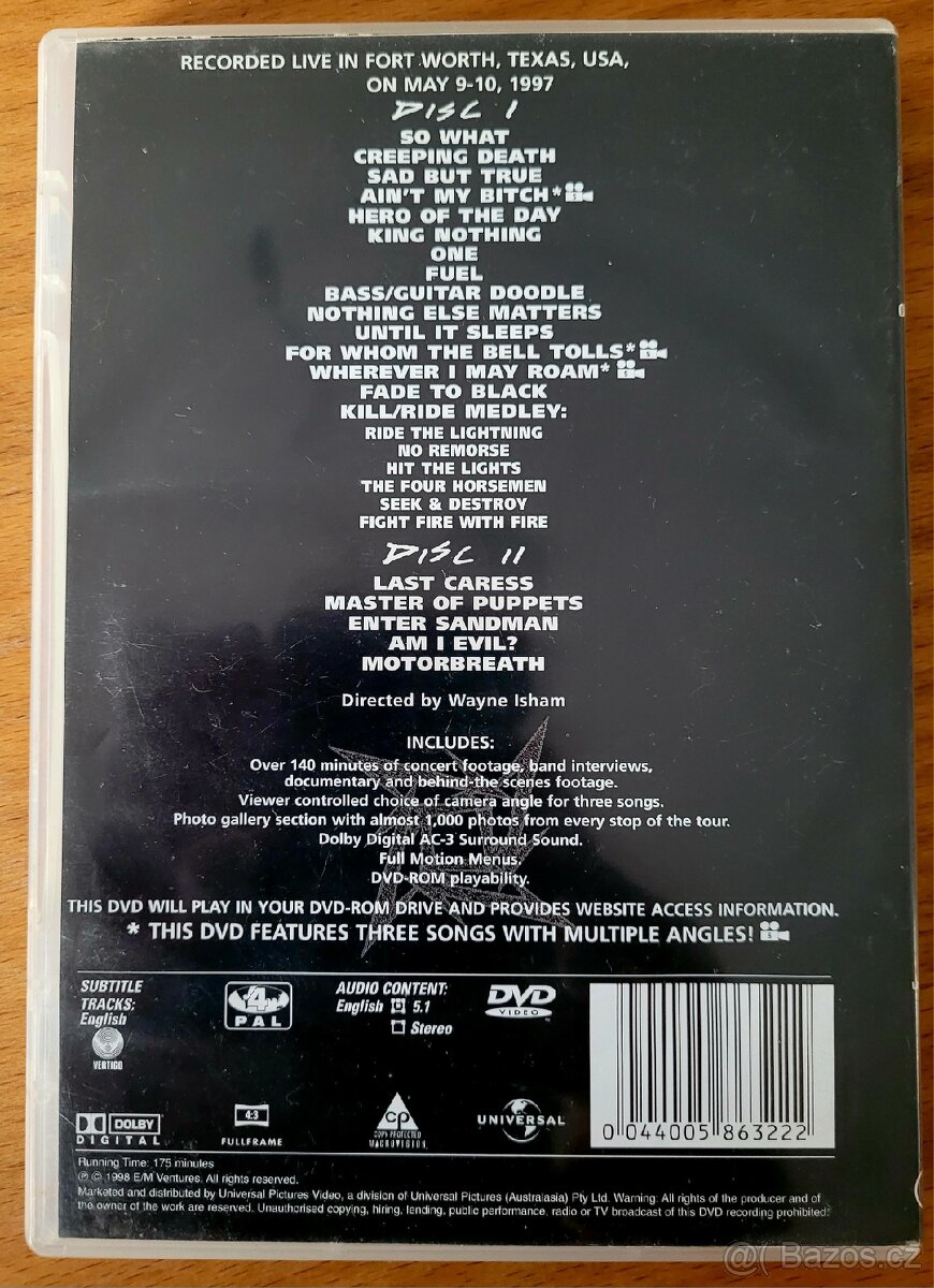 Metallica DVD - 5