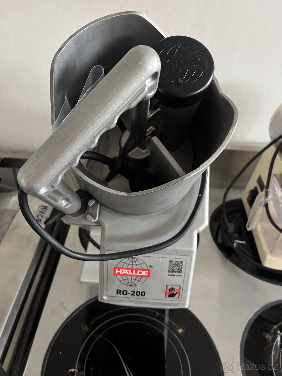 Krouhač zeleniny HALLDE RG-200 / 400V 50Hz, celokovový stroj - 5
