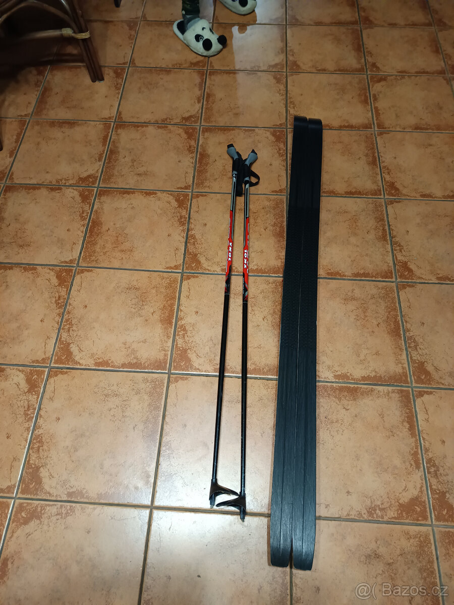 Dětské běžky Salomon Team Racing GR 151 cm + hůlky - 5