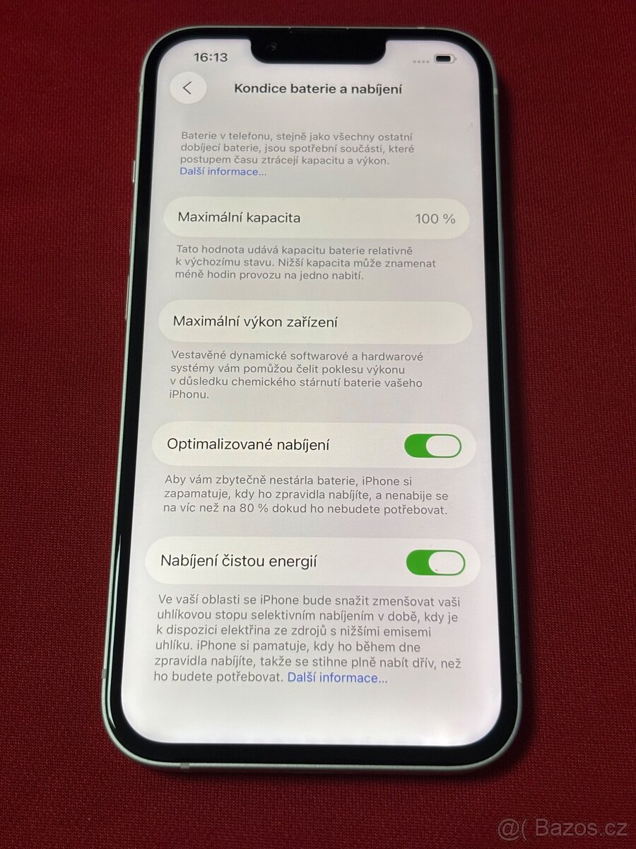 IPhone 13 bílý 128 GB - 5