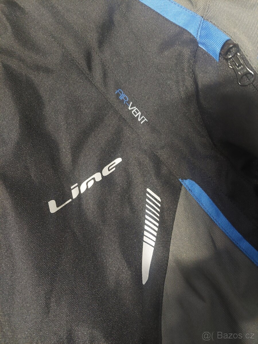 Pánská textilní moto bunda MBW LUCAS Blue. Vel. 58 - 5