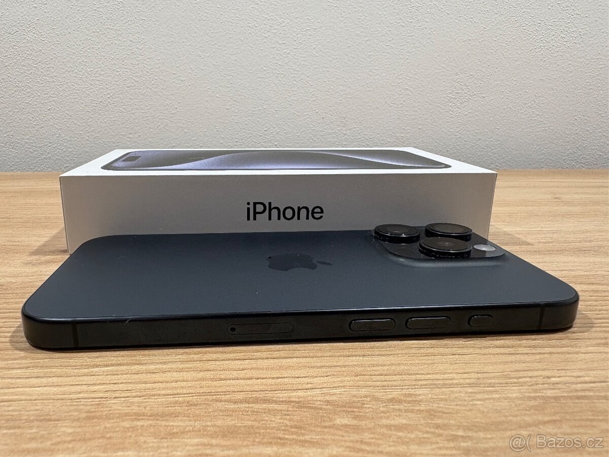 iPhone 15 pro top stav - 5