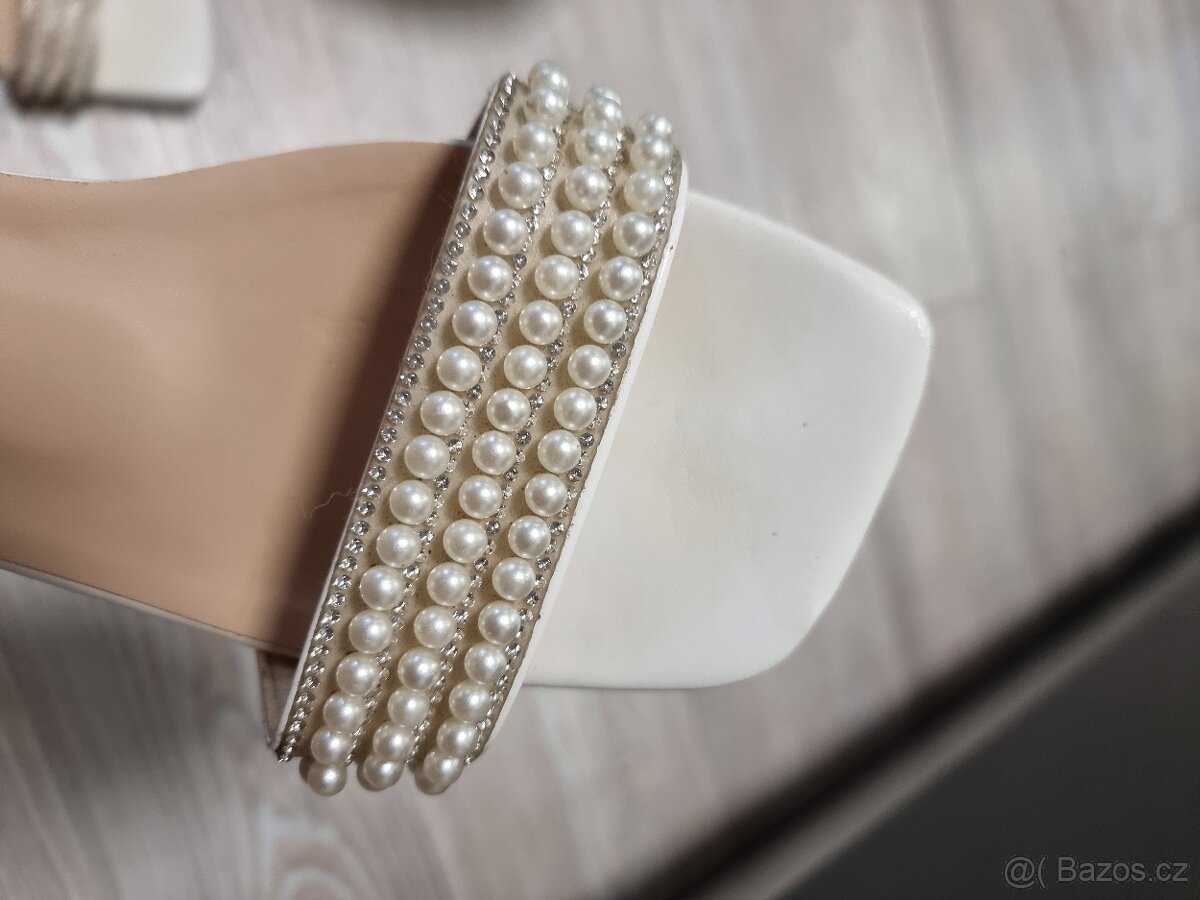 Svatební boty - 40/41 - 5