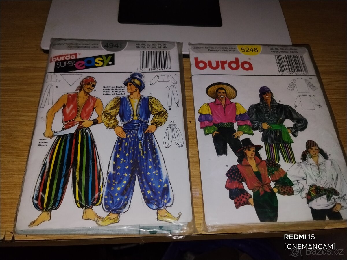 Burda (2000–2001) + karnevalové střihy - 5