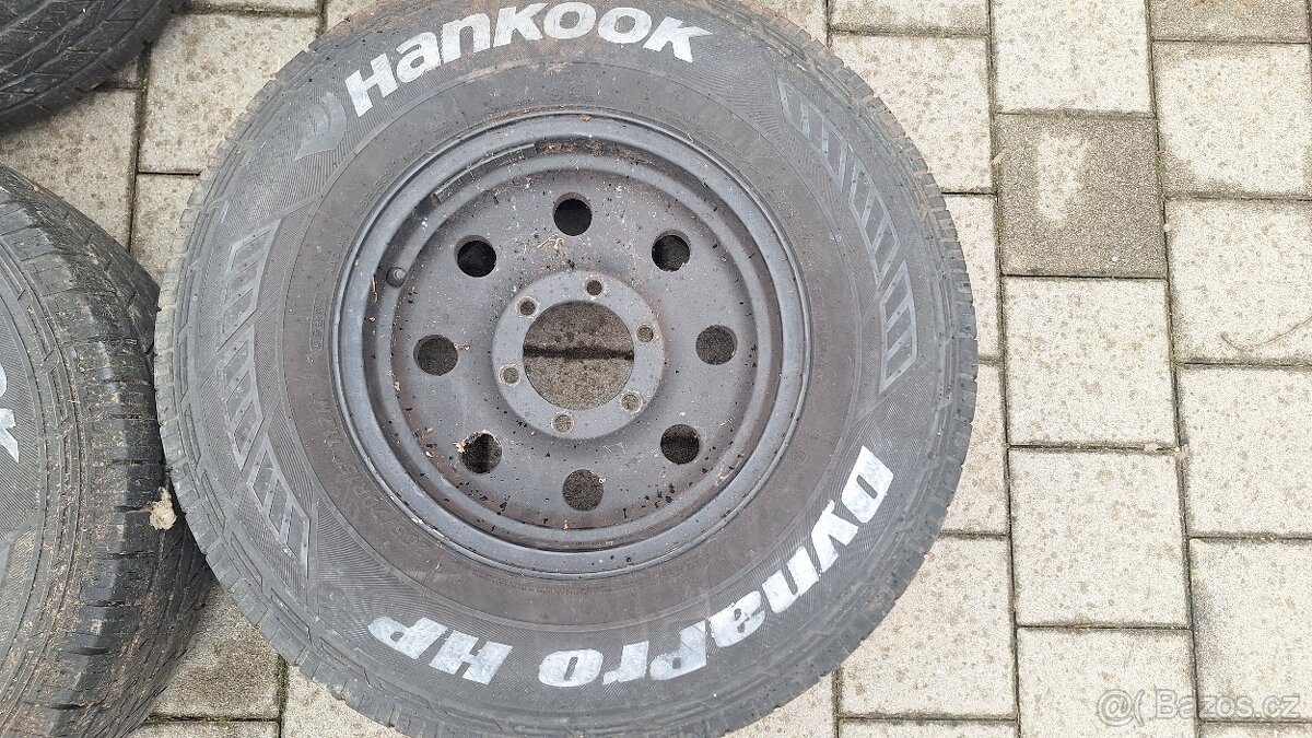 Offroad disky Frontera pneu 265/70 R15 6x139,7