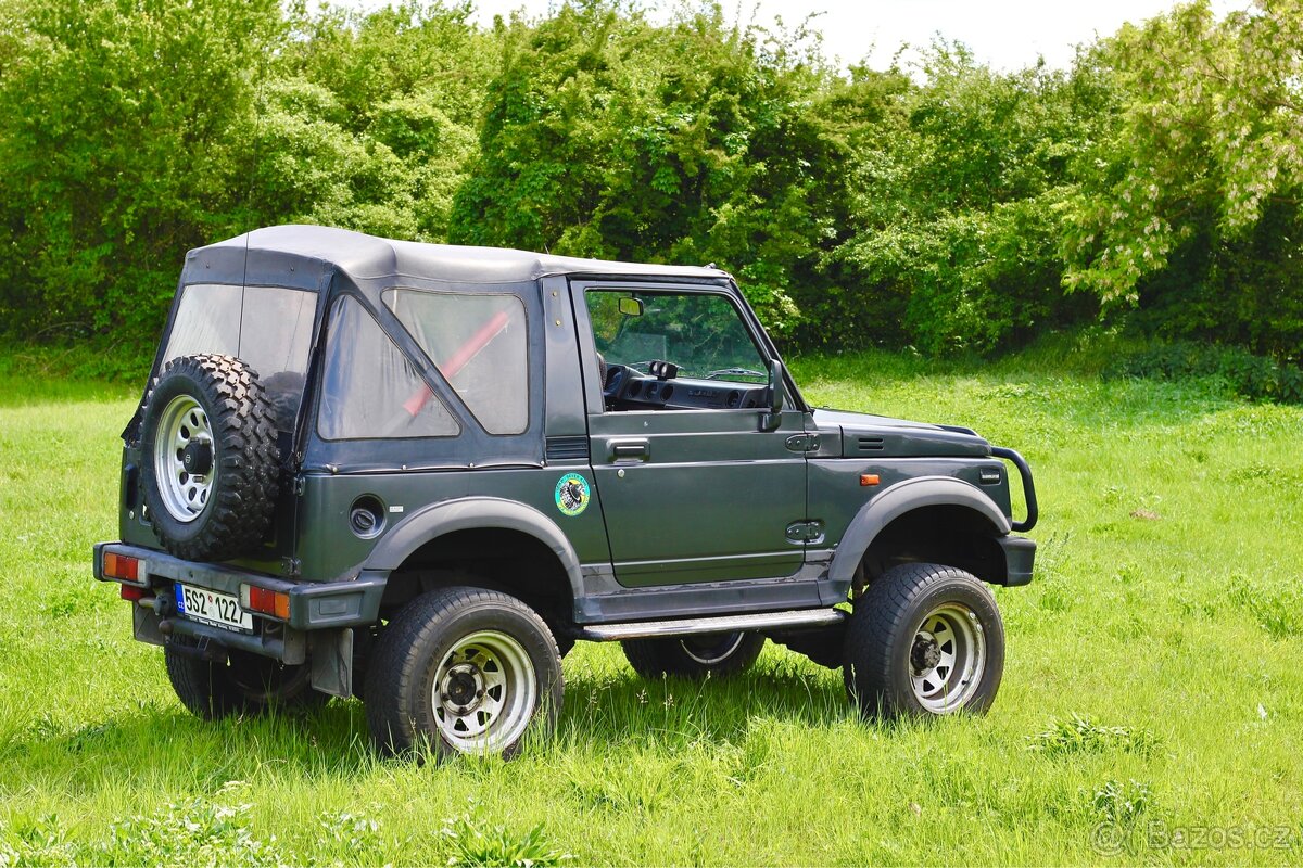 Suzuki Samurai 1.3i 4x4 | CZ doklady | STK 05/2027 | Garáž.