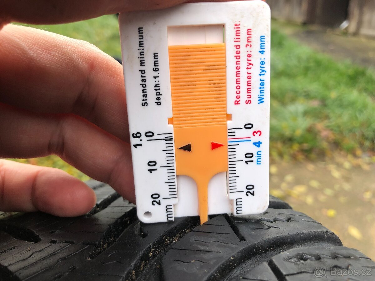 4ks zimních pneu MICHELIN 205 55 R15 91T - 5