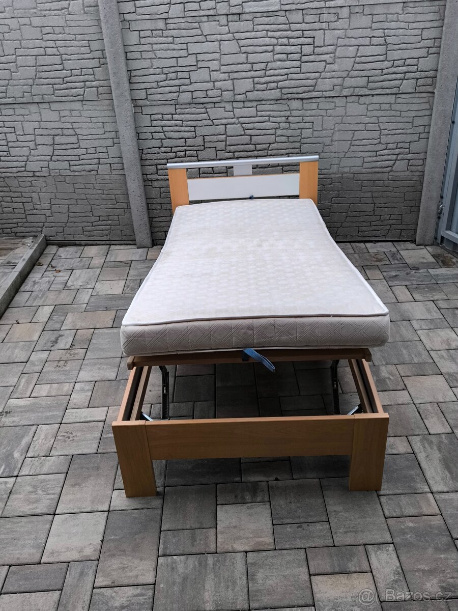 Prodám postel + Matrací 90cm x 200cm - 5