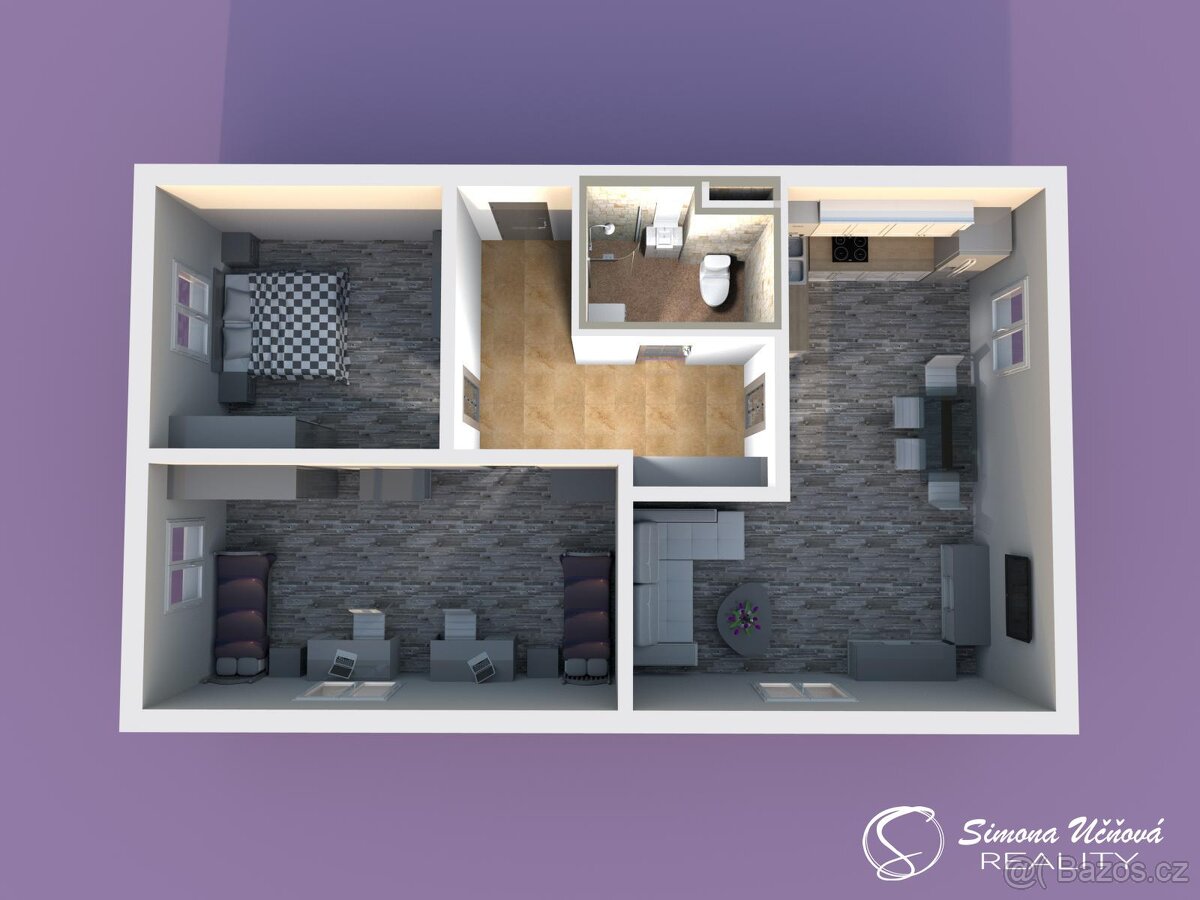 Prodej bytu 3+1, 73,5 m2 v Žacléři - 5