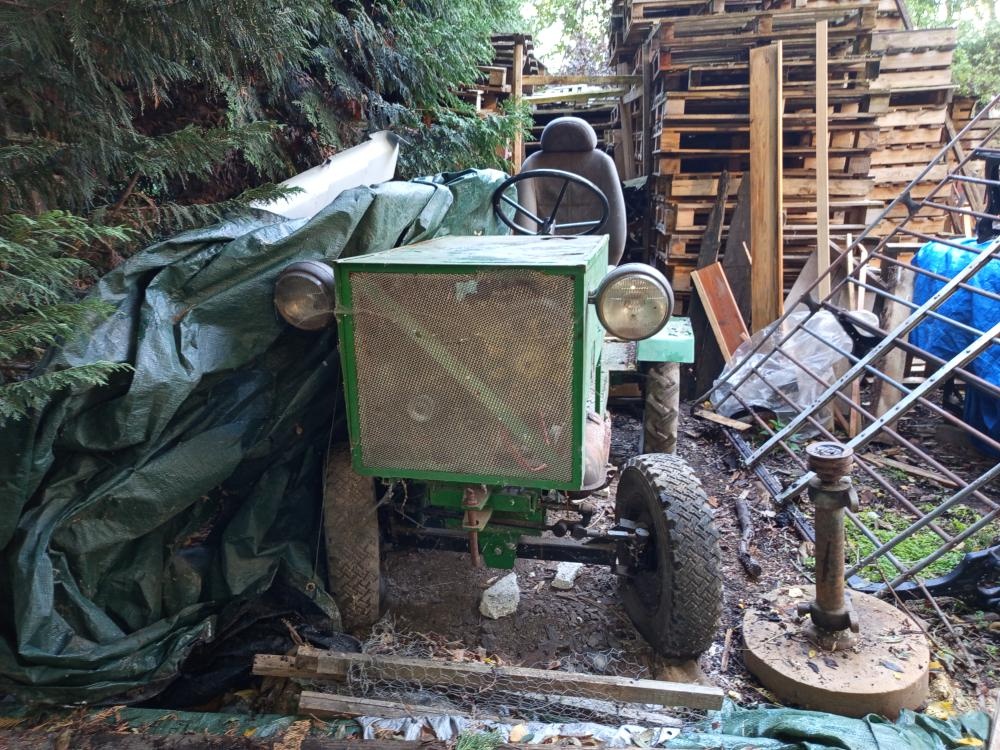 Traktor domácí výroby. - 5