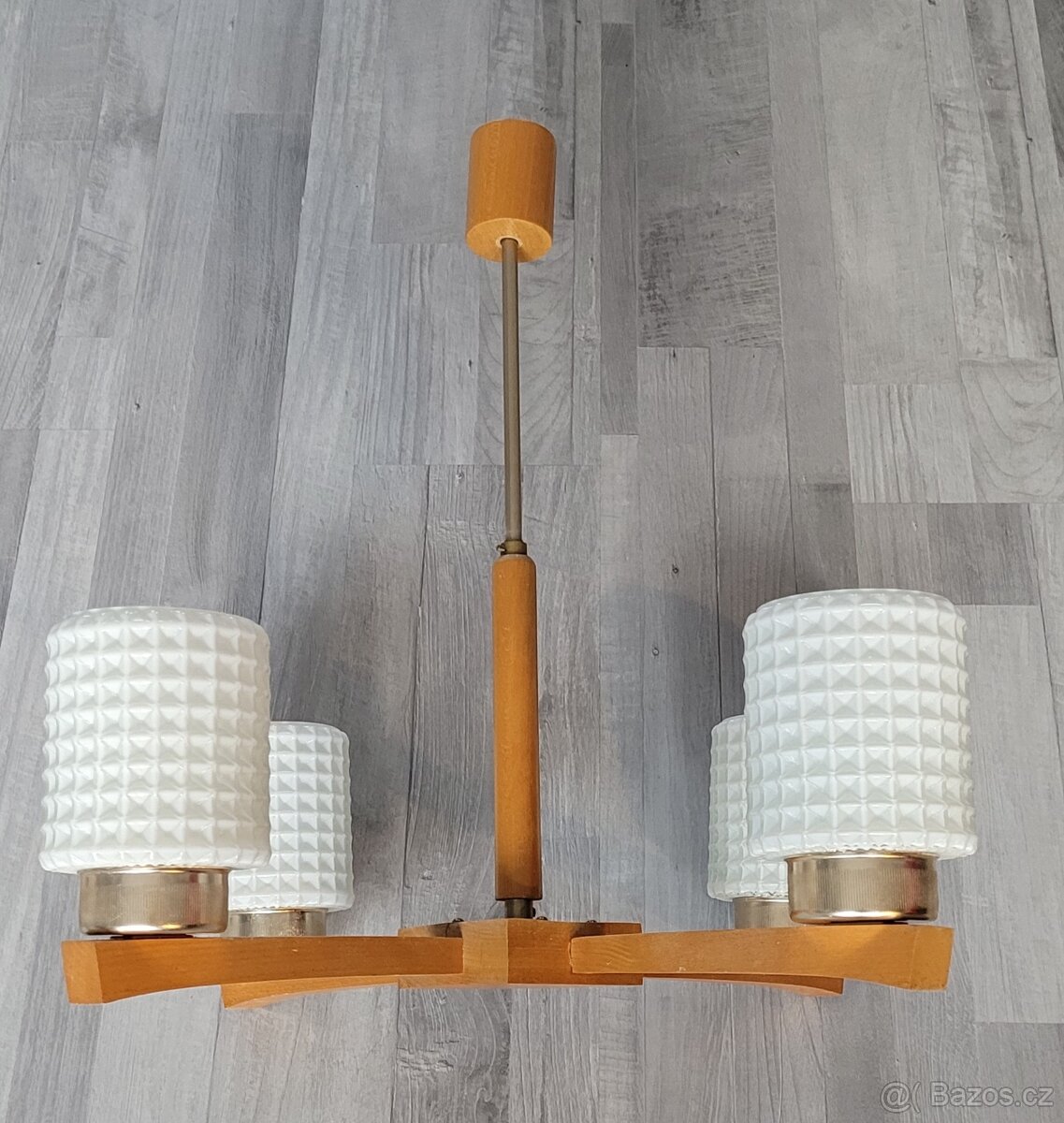 Retro lustr krásný 2ks - 5