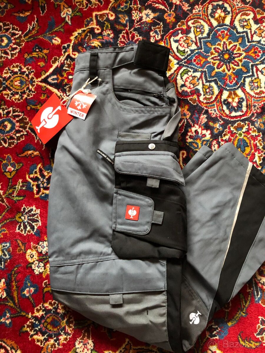 Kalhoty do pasu e.s.motion, zimní, Engelbert Strauss TOP - 5