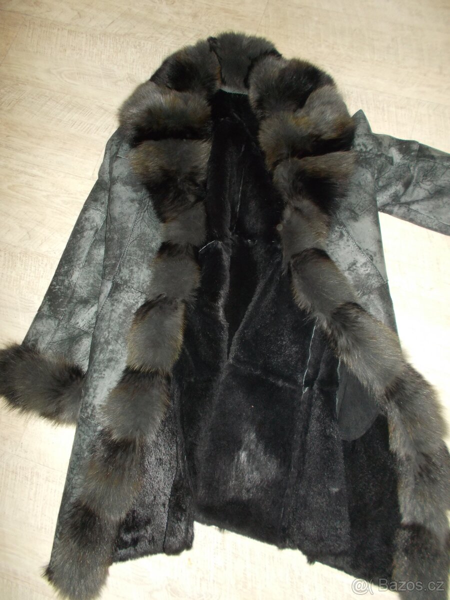 OJEDINĚLÝ KOŽENÝ 3/4 KABAT Vel.44/XL TOP STAV - 5