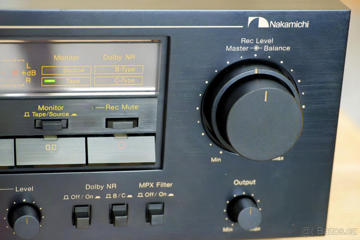 Diskrétní tape deck NAKAMICHI CR-4 (top - plně servisovaný) - 5