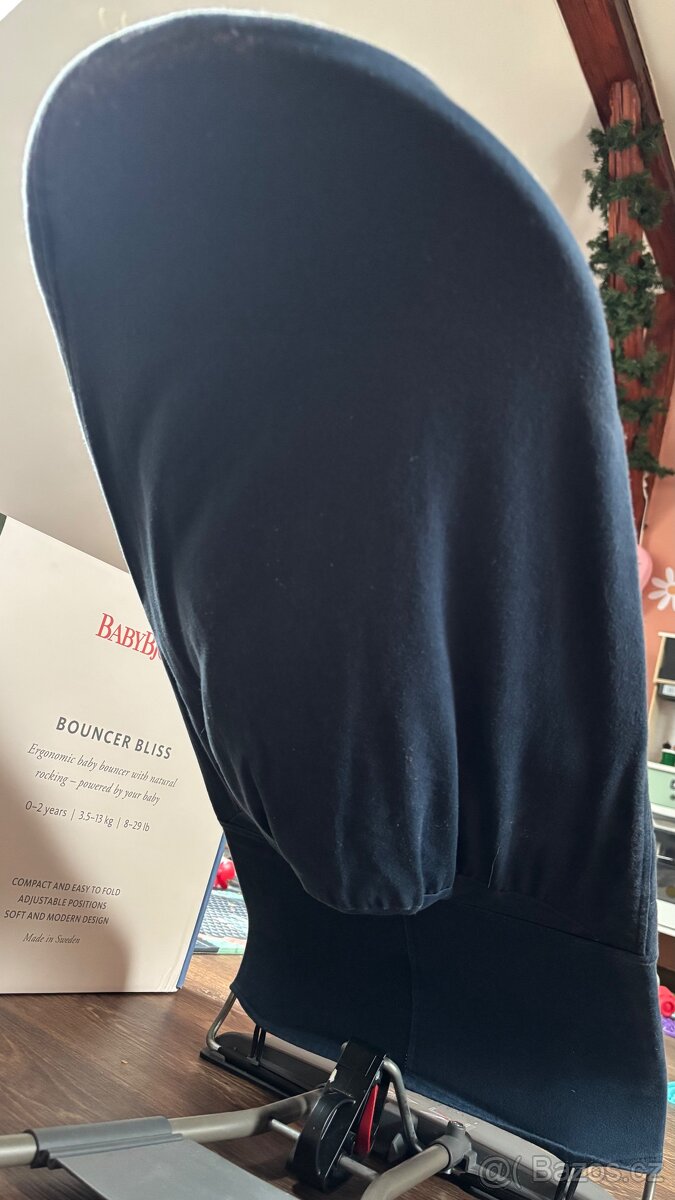 Prodám lehátko babybjorn modré - 5
