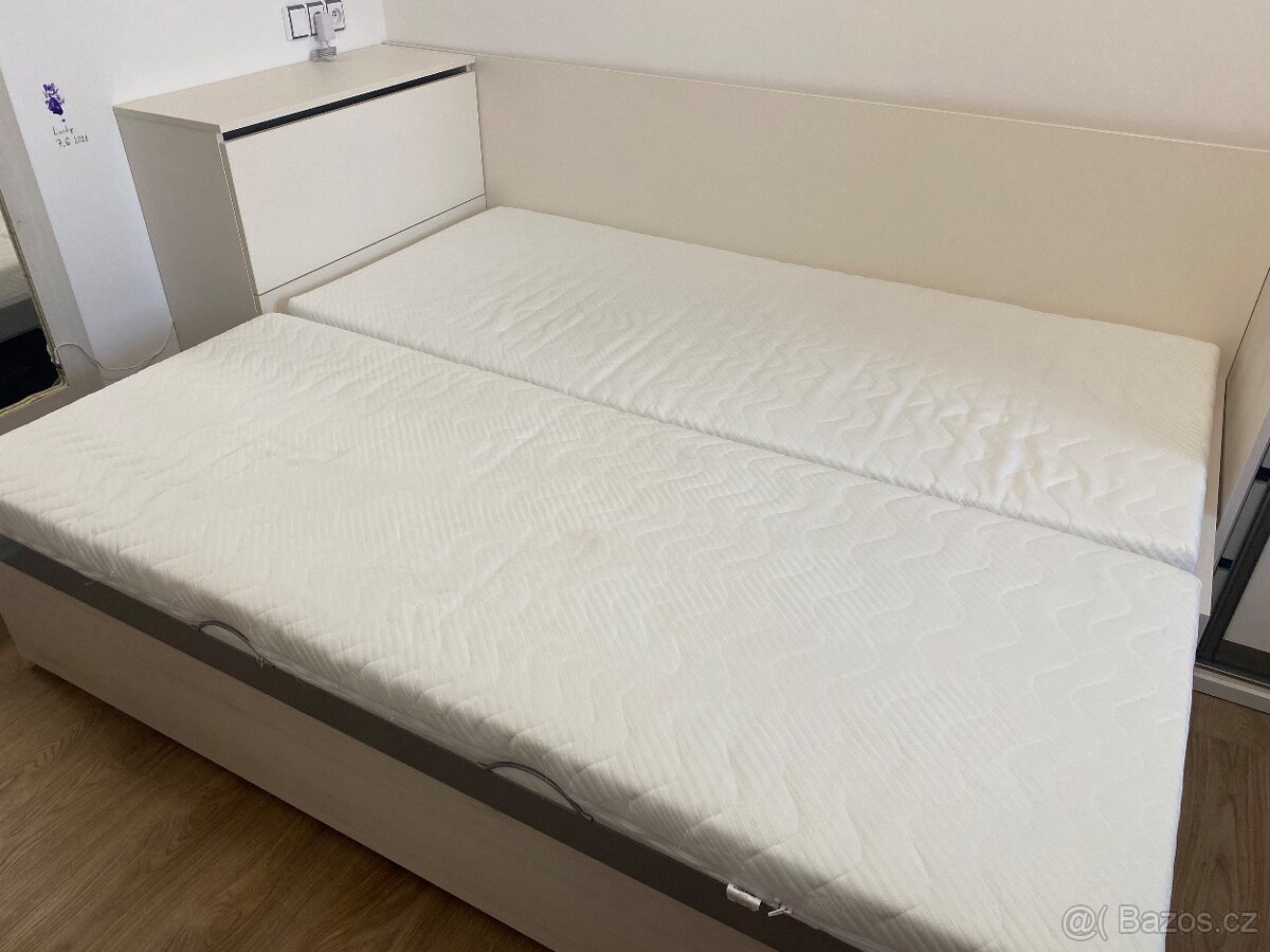 Rozkládací postel s úložným prostorem - 5