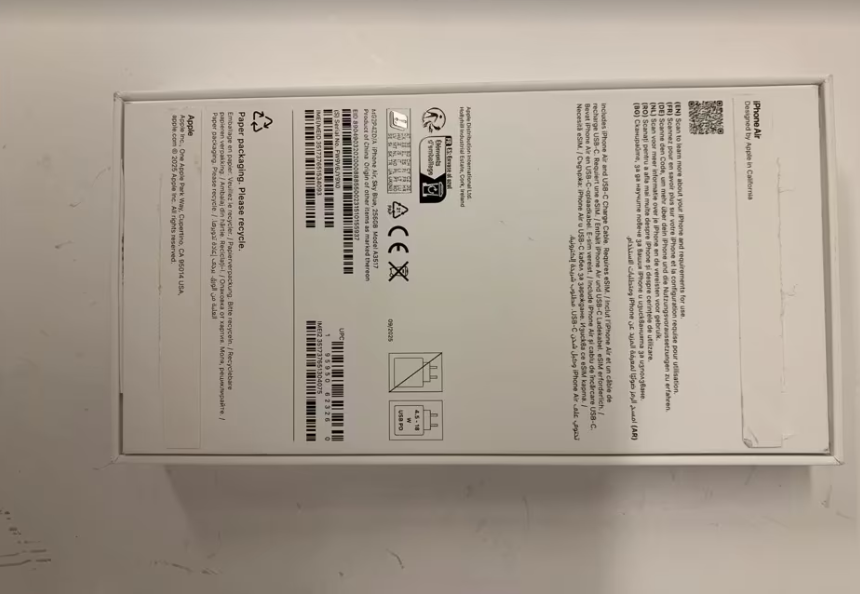 Apple Iphone Air 256gb - 5