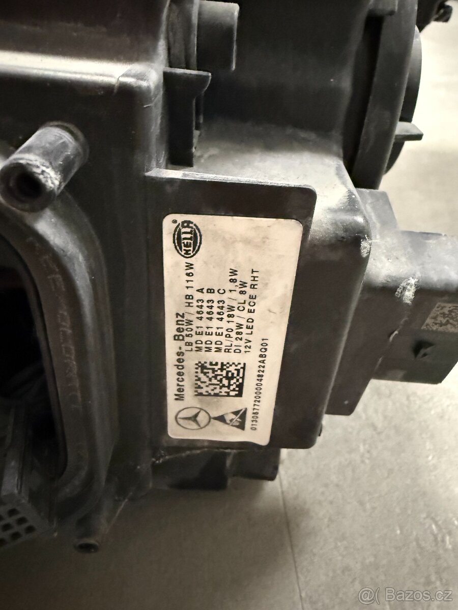 Přední světla - Mercedes CLS450 - 5