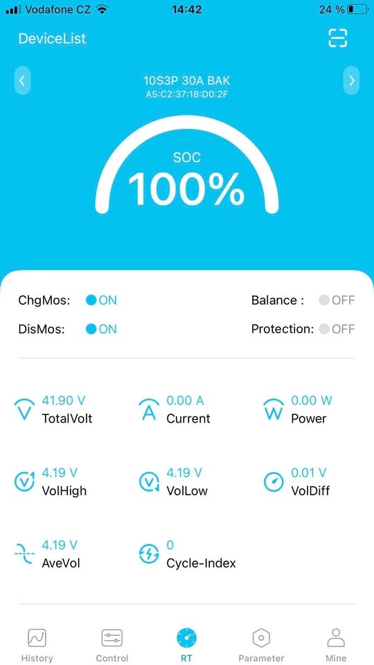 Nová Lithiová baterie 36V 10Ah se smart BMS XT60 - 5