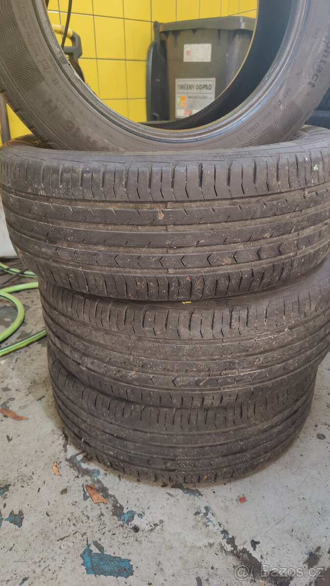 Prodám 4x Continental Contipremcontact 205/55/16H - 5