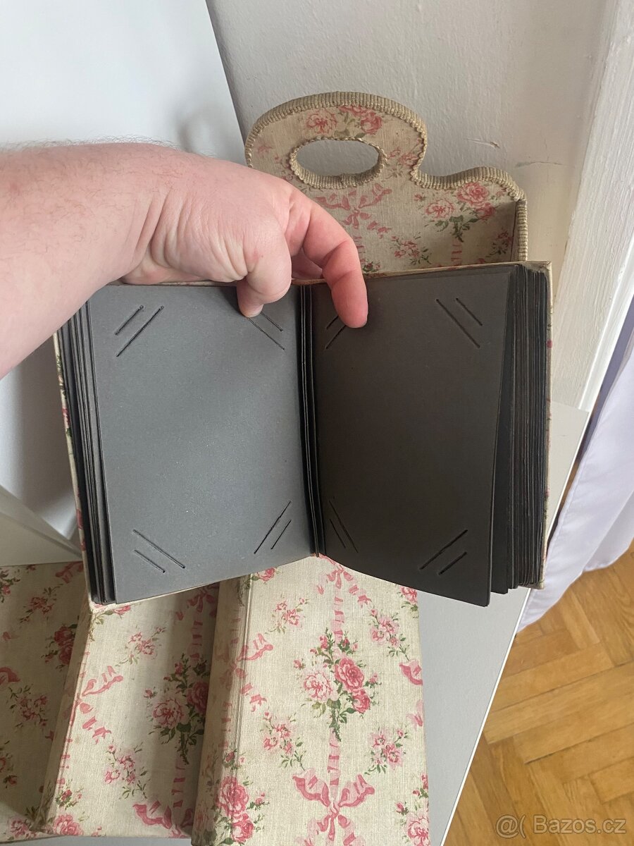 Secesní fotoalba - sada s policí - 5