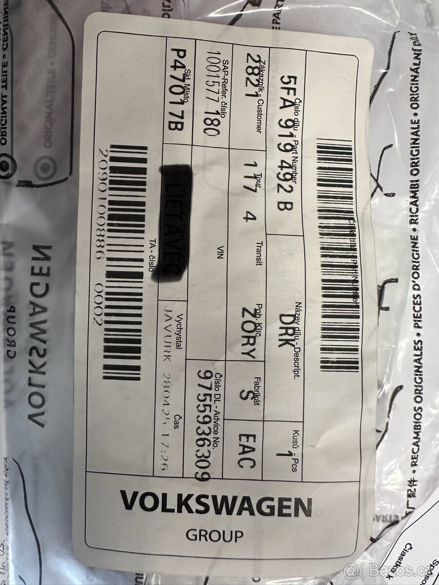 seat leon ST FR 2020 - krytka parkovací senzor - 5