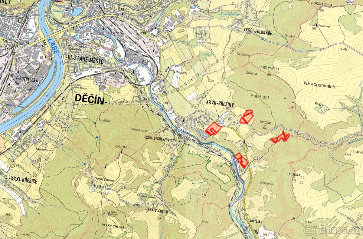 Zemědělská půda, prodej, Děčín XXVII-Březiny, Děčín - 5