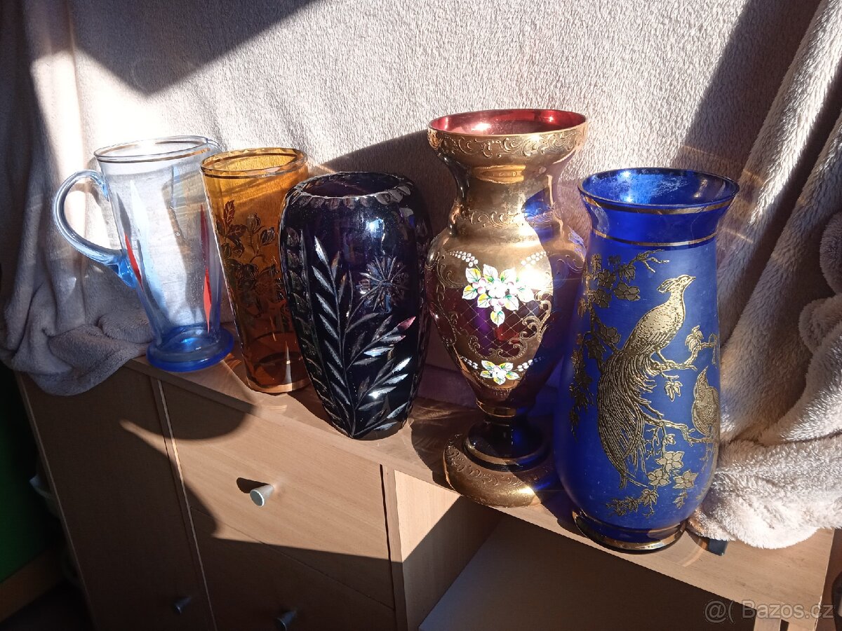 Sklo, porcelán - pozůstalost po mamince - 5