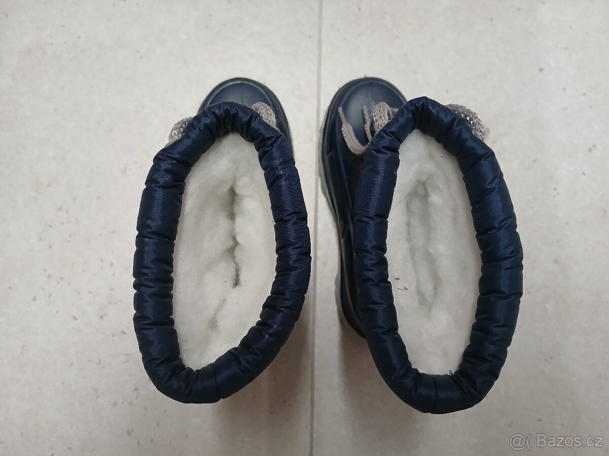 Dětské sněhule zn. Demar, vel. 24/25 modré - 5