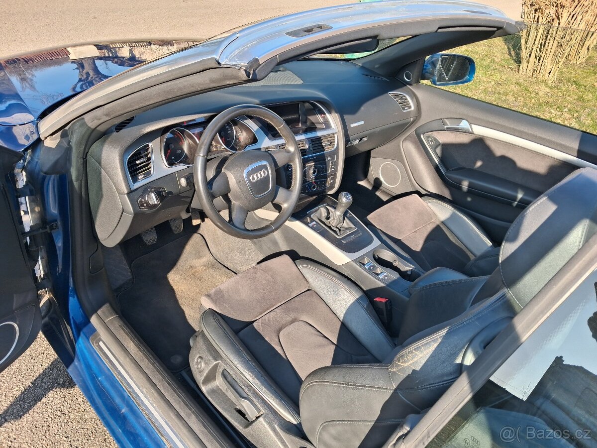 Prodám Audi A5 cabriolet 2.0Tdi 125kW - 5