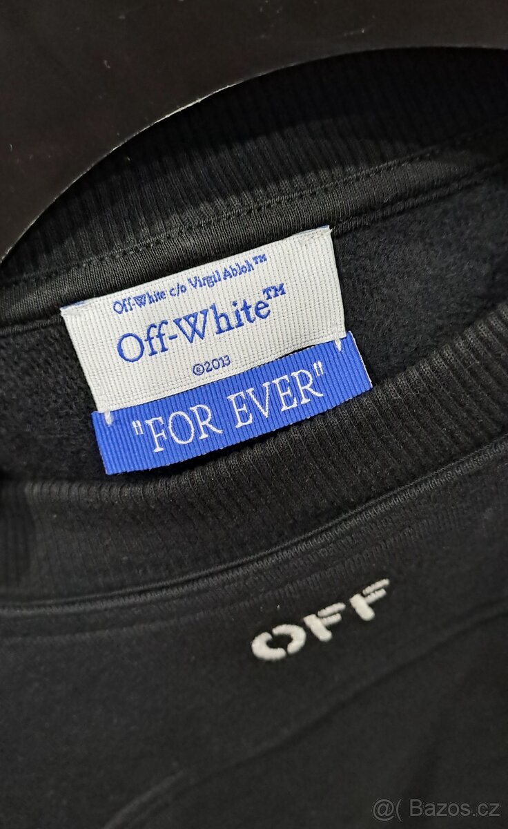 OFF WHITE DAMSKA MIKINA CROPPED - 5