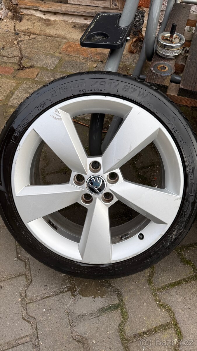 Original skoda 5x100 r17 - 5