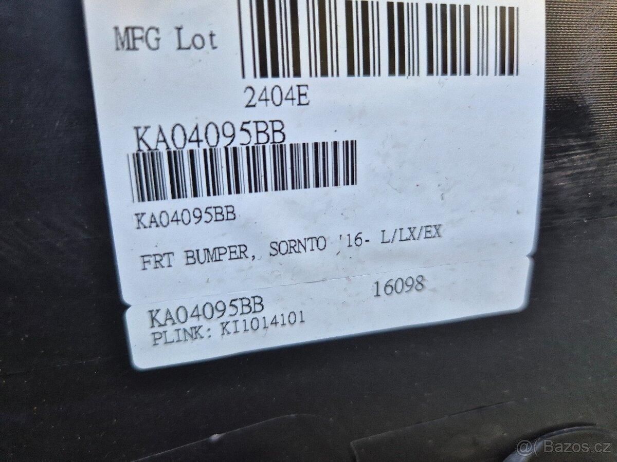 KIA sorento III UM 2015-2018 náraznik - 5