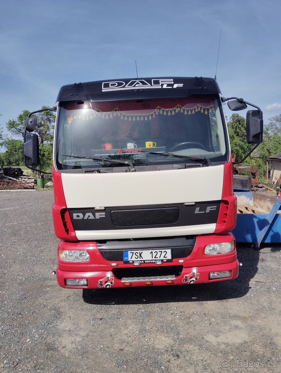 Prodám DAF LF 180, Hákový nosič kontejneru - 5
