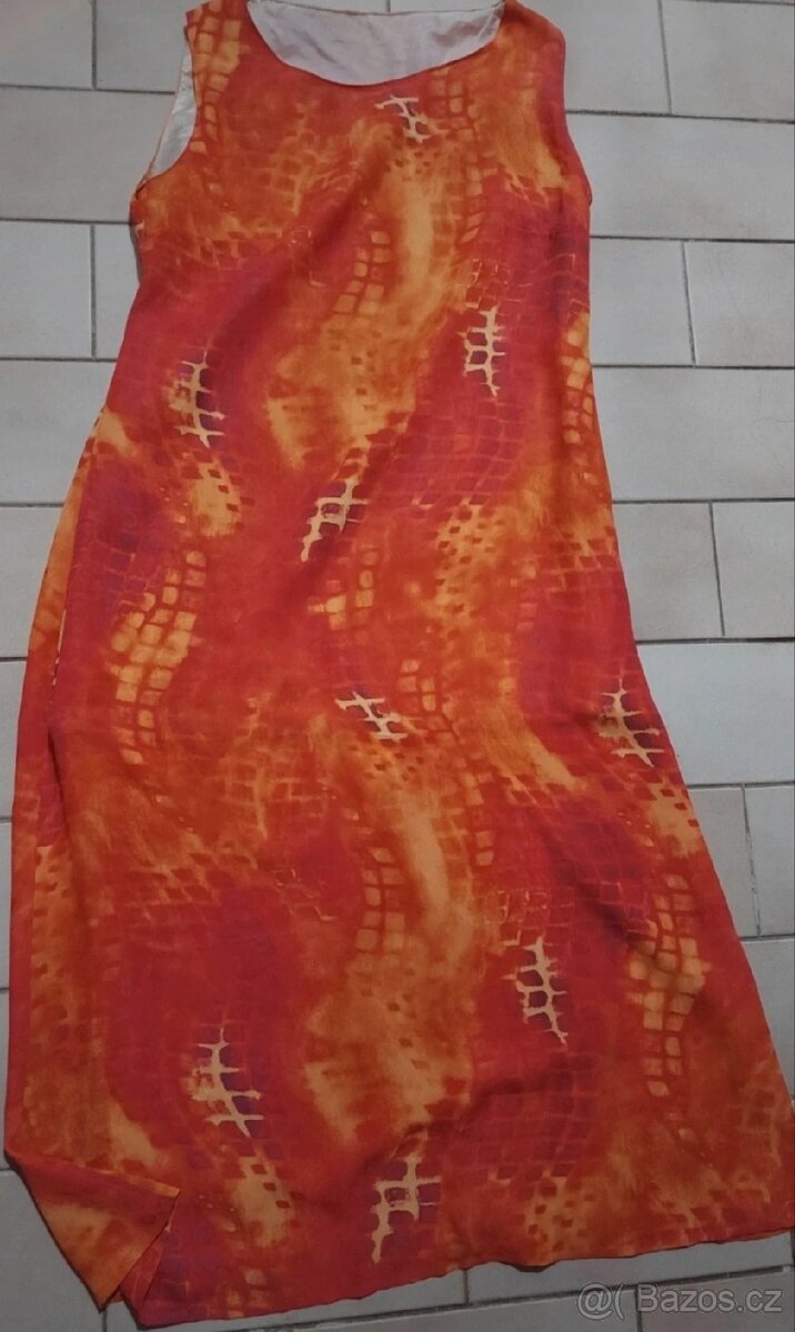 Letní maxi šaty. XL 42 14 - 5