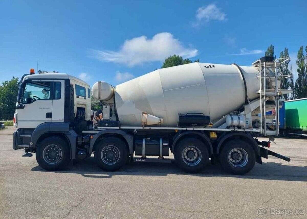 Prodám Valník MAN TGS 32.460 BB mix Liebherr 9m3 - 5