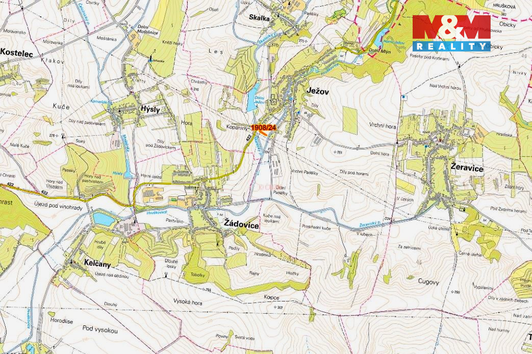 Prodej pole, 196 m², Ježov - 5