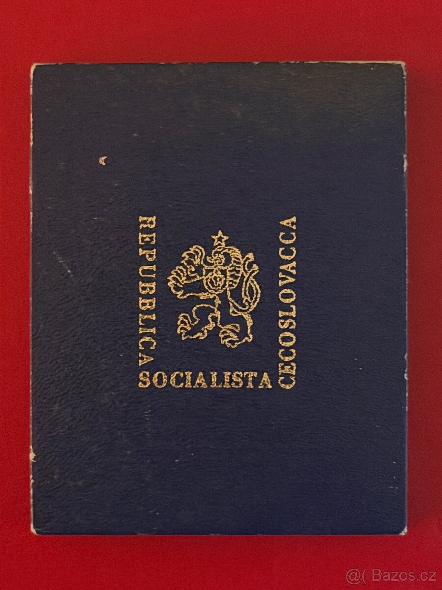 Zlato / sběratelskou sadu Čechoslovakia 1969 - 5