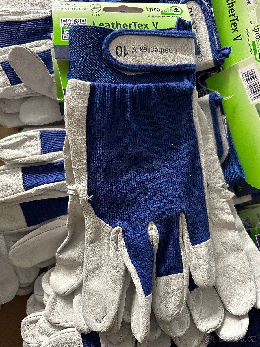 Nové - RUKAVICE PRACOVNÍ S ÚPLETEM - 5