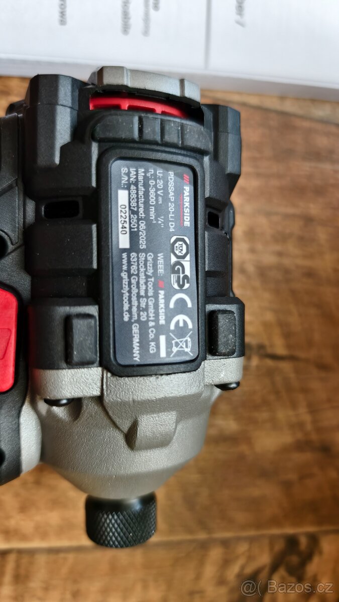 Rázový utahovák Parkside Performance - 5