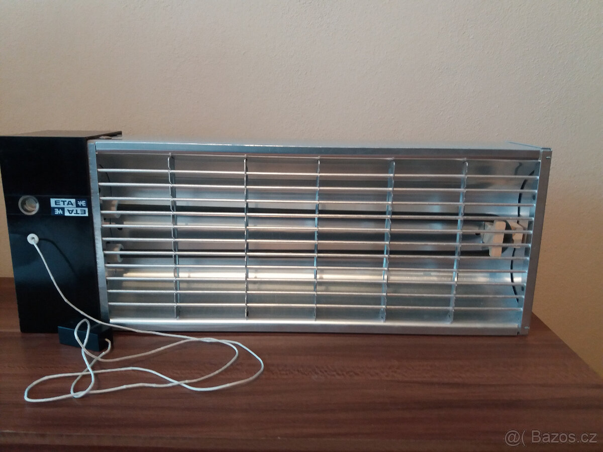 Elektrická kamínka ETA, strunová sekačka, halogenové světlo - 5