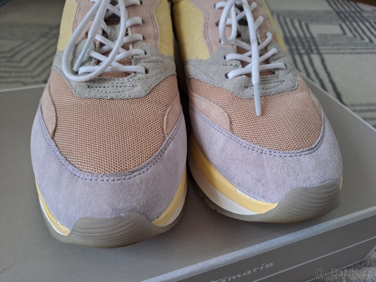 Dámské kožené tenisky Tamaris, vel. 38 - 5