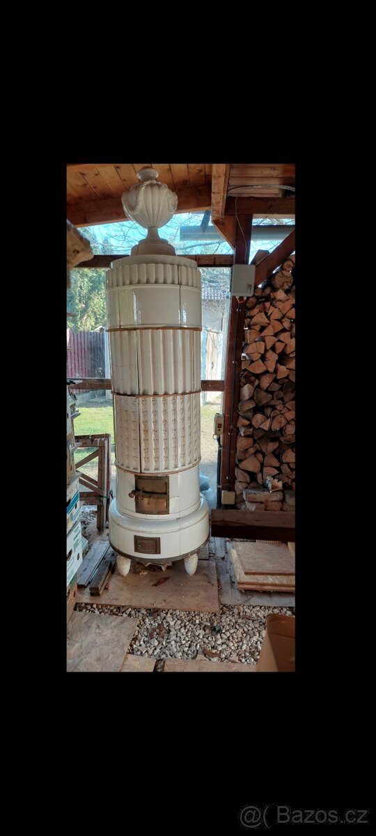 Kachlová kamna, historicka - 5