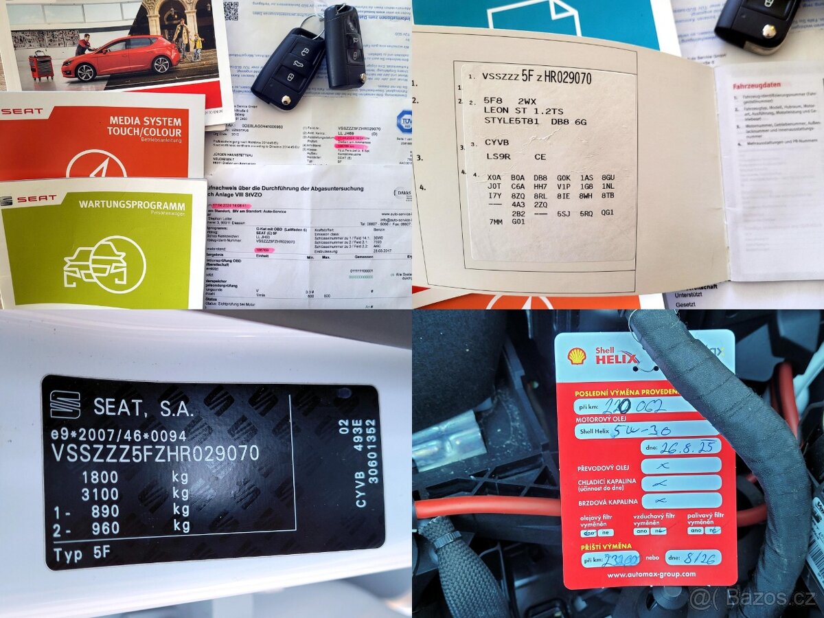Seat Leon, 1,2 ST Style 1majSERV.KNÍŽKA - 5
