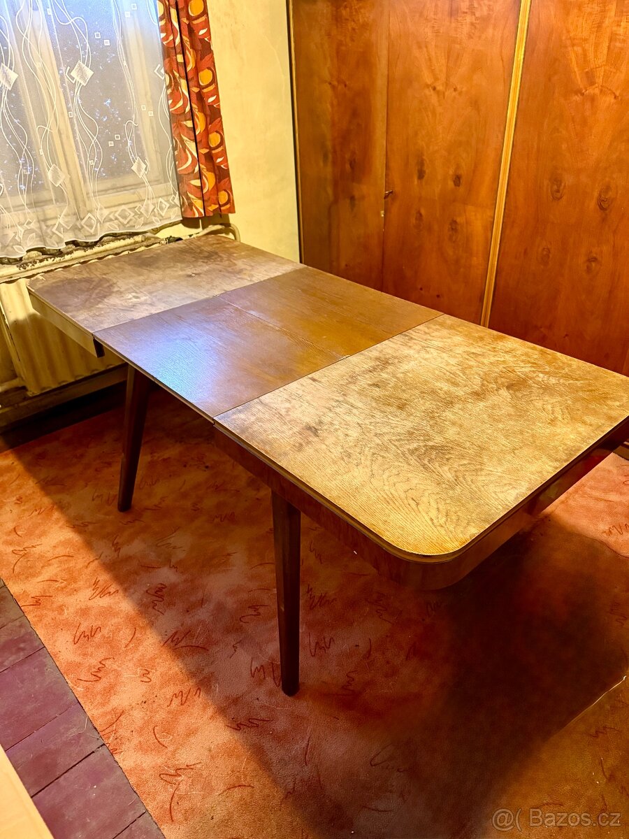 Rozkládací dřevěný stůl - 5
